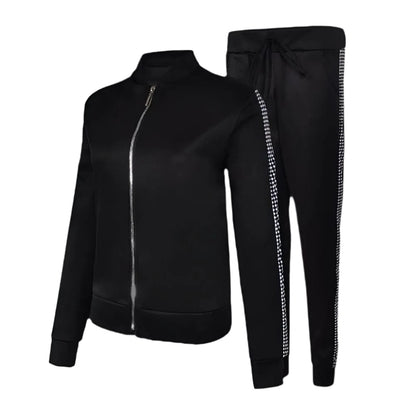 GarbPlanet Women's Sporty Tracksuit Set