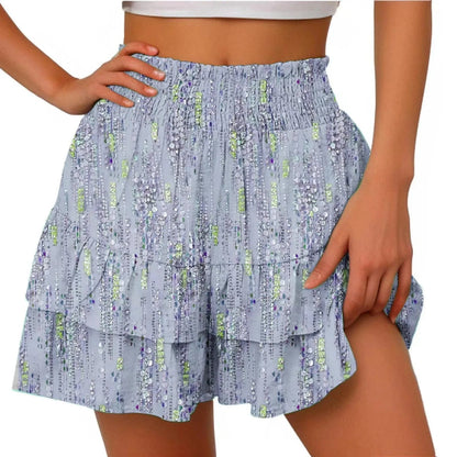 GarbPlanet Women's Wide Leg Shorts