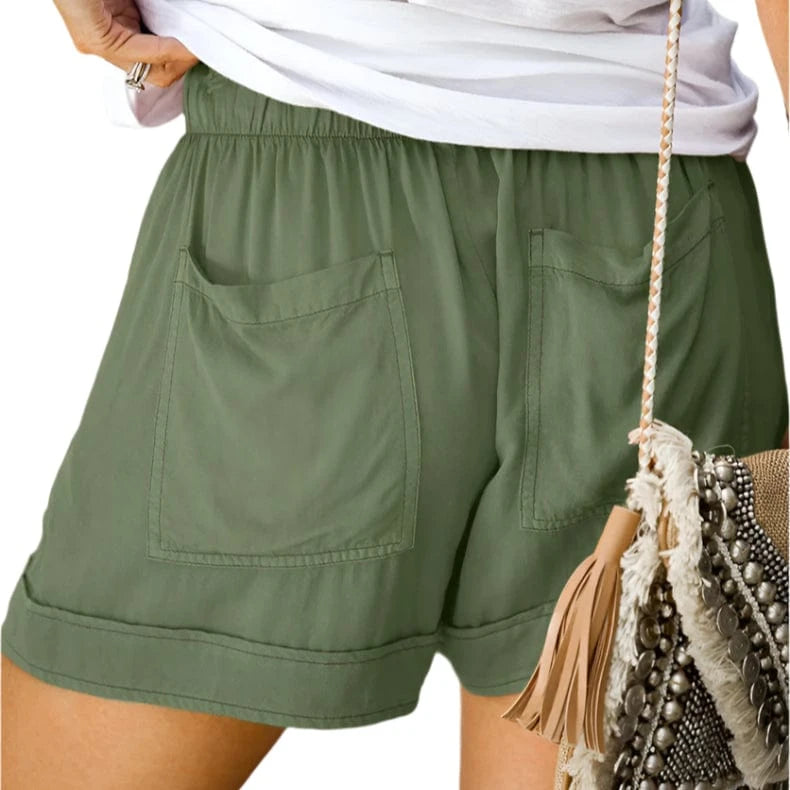 GarbPlanet Women's Wide-Legged Stylish Shorts